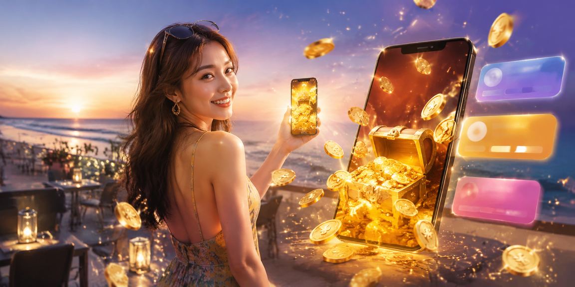 Aplikasi kasino Malaysia digunakan pada telefon pintar dengan gaya tempatan